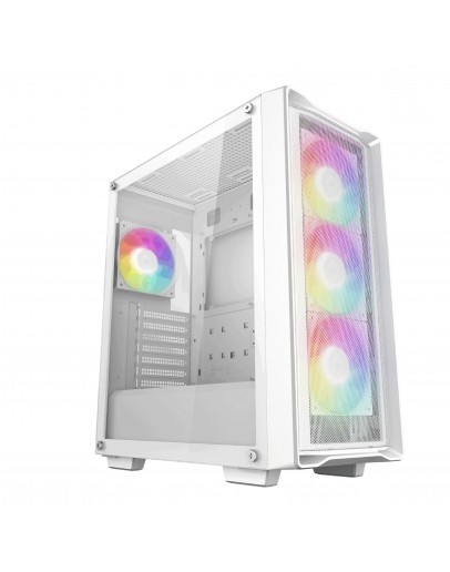 DeepCool кутия Case ATX - CC560 MESH White v2