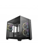 DeepCool кутия Case mATX - CG330 3F - 3 ARGB Fans