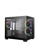 DeepCool кутия Case mATX - CG330 3F - 3 ARGB Fans