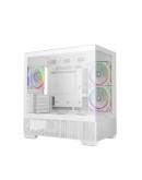 DeepCool кутия Case ATX - CG380 3F WH - 3 ARGB Fans, USB-C