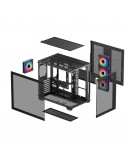 DeepCool кутия Case ATX - CG530 4F - 4 ARGB Fans