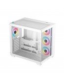 DeepCool кутия Case ATX - CG530 4F White - 4 ARGB Fans