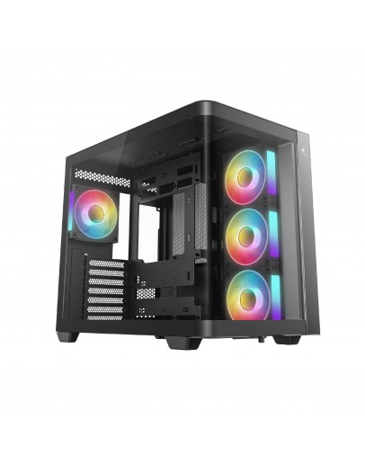 DeepCool кутия Case ATX - CG530U 4F - 4 ARGB Fans