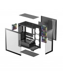 DeepCool кутия Case ATX - CG580 4F V2