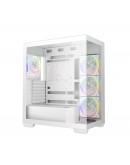 DeepCool кутия Case ATX - CG580 4F WH V2