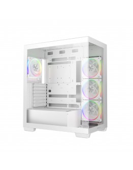 DeepCool кутия Case ATX - CG580 4F WH V2