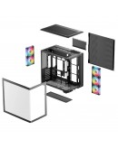 DeepCool кутия Case ATX - CG590U 5F - 5 ARGB Fans