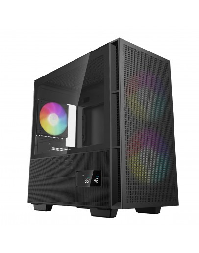 DeepCool кутия Case mATX - CH360 DIGITAL