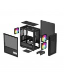 DeepCool кутия Case mATX - CH360 DIGITAL