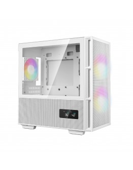 DeepCool кутия Case mATX - CH360 DIGITAL WH