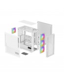 DeepCool кутия Case EATX - CH560 Digital White A-RGB