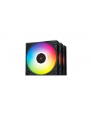 DeepCool Комплект вентилатори Fan Pack 3-in-1 3x120mm - FC120 Black, Addressable RGB