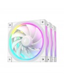 DeepCool Комплект вентилатори Fan Pack 3-in-1 3x120mm - FL12 White, Addressable RGB