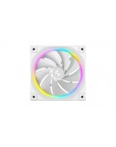 DeepCool Комплект вентилатори Fan Pack 3-in-1 3x120mm - FL12R White, Reverse, Addressable RGB