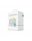 DeepCool Комплект вентилатори Fan Pack 3-in-1 3x120mm - FL12 SE 3IN1 WH - Luminous Halo ARGB