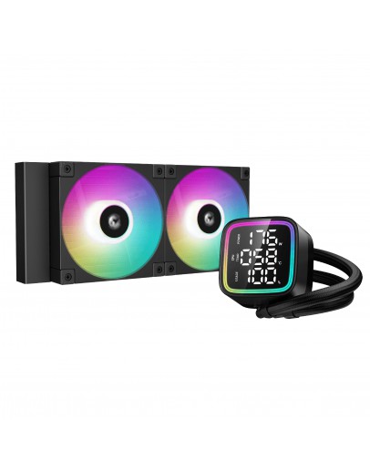 DeepCool водно охлаждане Water Cooling LD240 - LCD Screen, A-RGB