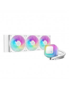 DeepCool водно охлаждане Water Cooling LE360 V2 WH - Addressable RGB - LGA1851/AM5