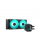 DeepCool водно охлаждане Water Cooling LE500 MARRS - Green backlight - LGA1700/AM5