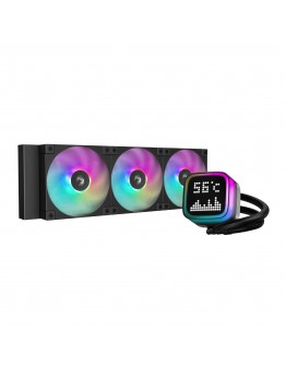 DeepCool водно охлаждане Water Cooling LP360 - LCD Screen, A-RGB