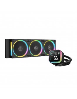 DeepCool водно охлаждане Water Cooling LQ360 ULTRA ARGB - LCD Screen