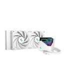 DeepCool водно охлаждане Water Cooling LT520 White - Addressable RGB, Infinity mirror design - LGA1700/AM5