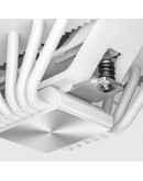 Sudokoo охладител CPU Cooler SK620V WHITE - Dual-Tower - LGA1851/AM5