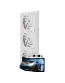Thermalright водно охлаждане Water Cooling Rainbow Vision 360 Turbo ARGB White - 6.67 inch Curve OLED Display