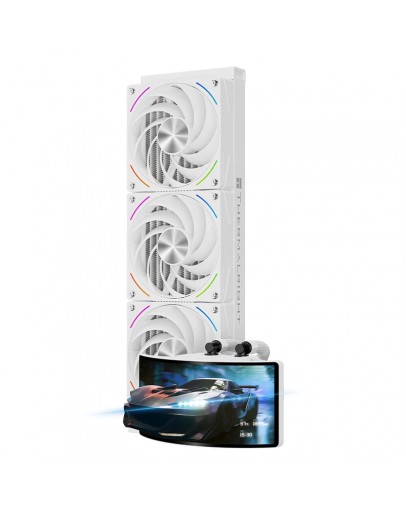 Thermalright водно охлаждане Water Cooling Rainbow Vision 360 Turbo ARGB White - 6.67 inch Curve OLED Display