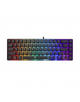 White Shark геймърска клавиатура Gaming Keyboard RONIN - Blue Switches (English US), Black