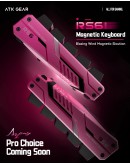 ATK професионална геймърска механична клавиатура Professional Gaming Mechanical Keyboard RS6 Ultra - 8K, TTC RGB Magneto [Linear] - Sakura Warrior