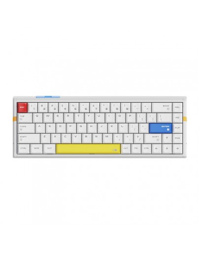 ATK професионална геймърска механична клавиатура Professional Gaming Mechanical Keyboard RS6 Ultra - 8K, TTC RGB Magneto Switches [Linear] - White Shadow