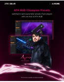 ATK професионална геймърска механична клавиатура Professional Gaming Mechanical Keyboard RS6 Ultra - 8K, TTC RGB Magneto Switches [Linear] - White Shadow