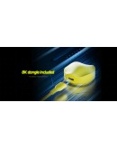 Scyrox професионална геймърска мишка V8 White - Wireless Gaming Mouse - 8K Polling Rate
