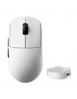 Scyrox професионална геймърска мишка V8 White - Wireless Gaming Mouse - 8K Polling Rate