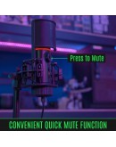 Streamplify професионален стрийминг микрофон с трипод Streaming Microphone With Tripod RGB - MIC TRIPOD - SPMC-MZ1C127.11