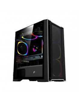 1stPlayer кутия Case mATX - TRILOBITE T4 Mesh Black