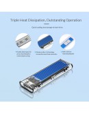 Orico външна кутия за диск Storage - Case - M.2 NVMe M key - USB3.1 Type-C - TCM2-C3-BK