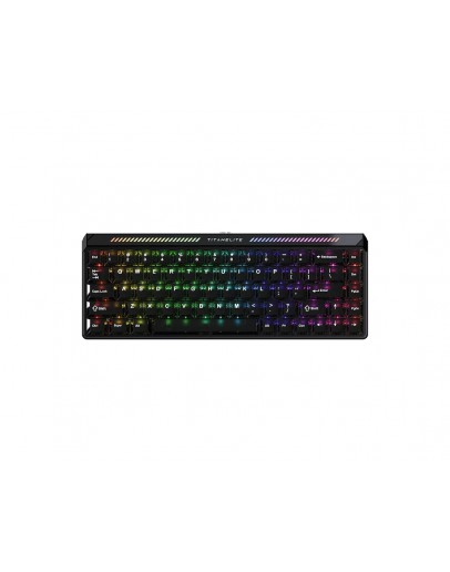 Madlions професионална геймърска механична клавиатура Professional Gaming Mechanical Keyboard TITAN 68 TURBO - 8K, Magnetic Fuguang Switches (English US), Blac