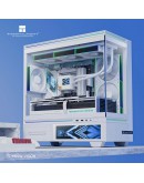 Thermalright кутия Case mATX - TL-M10 Vision White - 9.16 inch LCD Display, USB-C