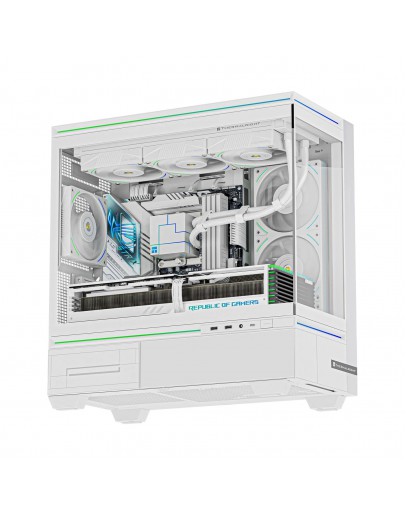 Thermalright кутия Case mATX - TL-M10 White - USB-C