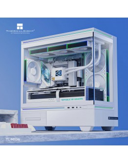 Thermalright кутия Case mATX - TL-M10 White - USB-C