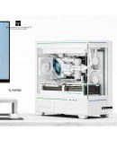 Thermalright кутия Case mATX - TL-M10 White - USB-C