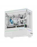 Thermalright кутия Case mATX - TL-M10 White - 4 x 120 mm ARGB included, USB-C