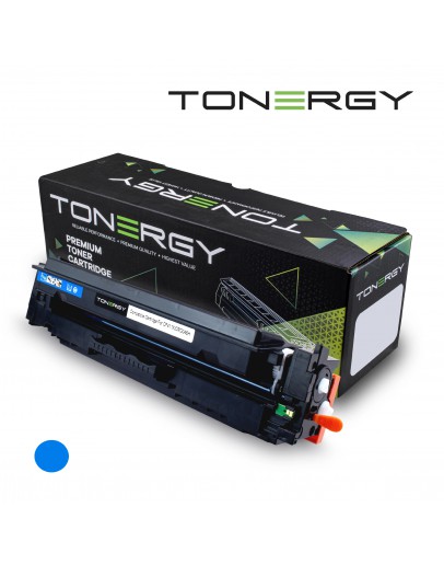 Tonergy съвместима Тонер Касета Compatible Toner Cartridge HP 410X CF411X CANON CRG-046H Cyan, High Capacity 5K