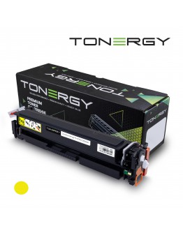 Tonergy съвместима Тонер Касета Compatible Toner Cartridge HP 202X CF502X CANON CRG-054H Yellow, High Capacity 2.5K