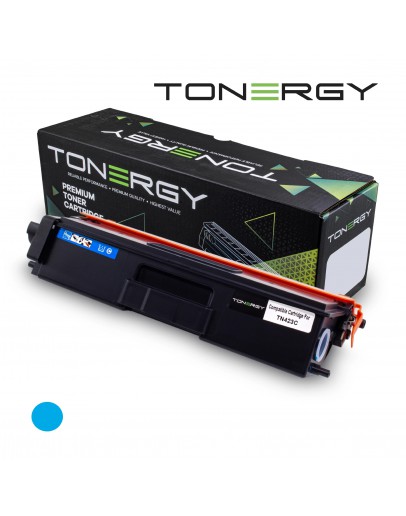 Tonergy съвместима Тонер Касета Compatible Toner Cartridge BROTHER TN423C Cyan, High Capacity 4k
