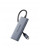 Vention докинг станция Docking Station Type-C - TOOHB - HDMI x 1, USB3.0 x 3, SD/TF