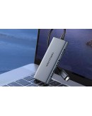 Vention докинг станция Docking Station Type-C - TOOHB - HDMI x 1, USB3.0 x 3, SD/TF