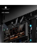 Thermalright кутия Case ATX - TR-A70 Vision Black - 9.16 inch LCD Display, USB-C