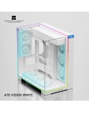 Thermalright кутия Case ATX - TR-A70 Vision White - 9.16 inch LCD Display, USB-C